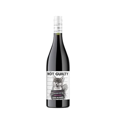 Not Guilty Red Wine - Alcohol Free 0 percent ABV, 6x75cl