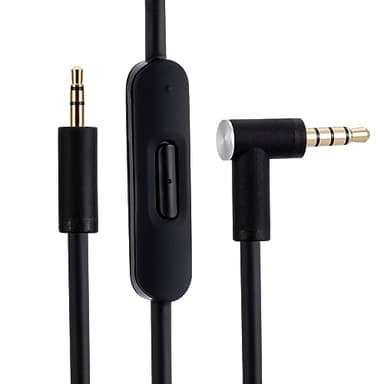 Solo 2 3 HD Studio 2 3 Pro Replacement Headphone Audio Cable, Compatible with Beats by Dr. Dre Headphones Beats Solo Studio Detox Detox Pro Headphones 3.5mm Male to Male, Volume Control Remote Talk