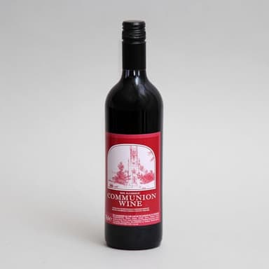 Non-Alcoholic Communion Wine – 75cl Bottle | 0%, No Added Flavours, Authentic Taste, Made in the UK | Premium Church Wine for Eucharist, Mass and Religious Ceremonies – Smooth & Fine