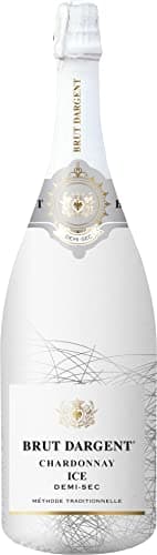 Brut Dargent - Ice Chardonnay Magnum White Sparkling Wine, Medium dry - Traditional Method (1 x 1.5 L)