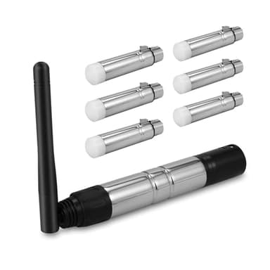 CaalLogt 8PCS DMX512 Transmitter Receiver 2.4G Wireless DMX Dfi DJ Controller ISM Portable Kit for Party DJ Show Club Disco KTV Stage Light Lighting Fixture Control