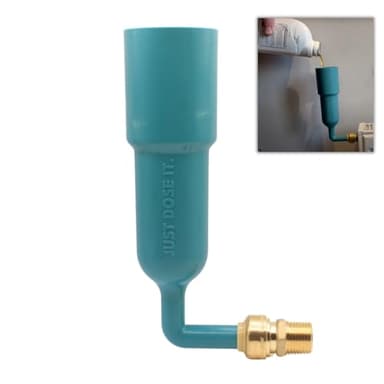 Just Dose It Central Heating Dosing Tool, Radiator Dosing Funnel - For Adding Chemicals Like Fernox Central Heating Inhibitor, Sludge Remover, Leak Sealer & Sentinel X100