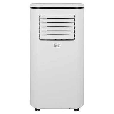 BLACK+DECKER BXAC40011GB Portable 4-in-1 Air Conditioner with 24-Hour Timer, Remote Control, 12,000 BTU, White