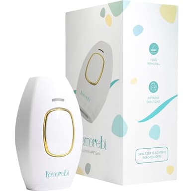 Komorebi Luminare Skin Laser Hair Removal Device – Advanced IPL Laser Hair Remover for Women and Men, 2 Modes & 5 Intensity Levels for Permanent Hair Reduction with SafeSkin Technology