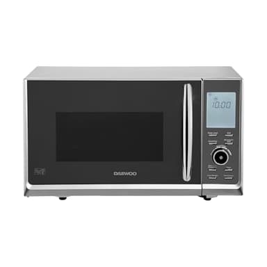 Daewoo 900W, 25L Combination Microwave |1950W Grill & 1950W Convection Oven | Easy-To-Clean Stainless Steel Cavity | Jet Defrost Function | 8 Auto Cook Pre-Settings | Adjustable Timer |-Silver