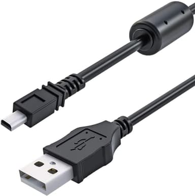 PRICE WIZE USB Cable Data Sync/Photo Transfer Lead Compatible with OLYMPUS VG-160 / VG-170 / VH-210 Digital Camera Replacement Cord UK