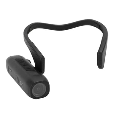 4K 60FPS Camcorder, Head Mounted Video Camera, 42MP Vlogging Camera Recorder, 120° Wide Angle, EIS 6.0 Anti Shake, APP Control, WiFi Connection, Wearable Video Camera for Sports