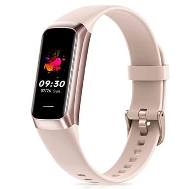 Zeacool Fitness Tracker with 24/7 Heart Rate, Blood Oxygen Blood Pressure Sleep Monitor, Activity Trackers IP68 Waterproof,Step Counter Calorie Pedometer Health Smart Watch for Women Men (Pink)