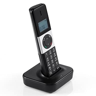 BINOXY Cordless Phone For Seniors Intercom And Long Range, Brilliant Sound Quality And Volume Amplification Expandable Up To 5 Handsets