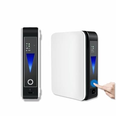 FfiMe Portable Oxygen Concentrator, 1L/min Portable Oxygen Concentrator, Adjustable Oxygen Concentrator, 45Db Silent Operation, Car Air Purifier Suitable for Home and Travel Use