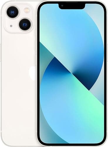 Apple iPhone 13, 256GB, Starlight (Renewed)