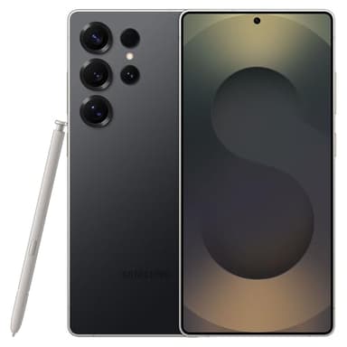 Samsung Galaxy ​S25 Ultra 5G (2025) ​1TB ​Storage​ + 12GB RAM SM-S938B ​Qualcomm Snapdragon 8 Elite SIM Free Factory Unlocked​ Android 15 Smartphone (Titanium Black)