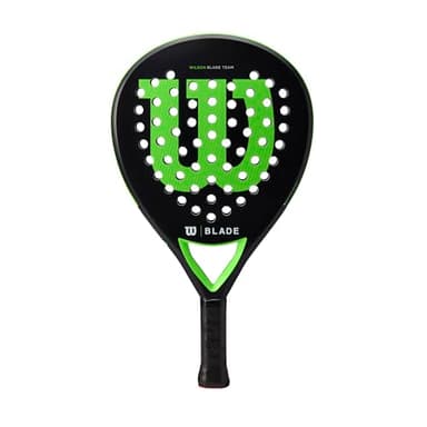 Wilson Padel-Racket Blade Team v2, Fibreglass/EVA, 370 g, Black/Neon-Green, WR067411U2