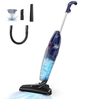 Aspiron 6-in-1 Corded Stick Vacuum Cleaner, 20KPa handheld carpet cleaner with 1L Capacity, 10M Cable, 600 W Handheld Vacuum Cleaner for Sofas, Carpet, Tiles
