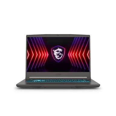MSI Thin 15 Gaming laptop -(15.6" FHD 144Hz Panel, Intel Core i5-13420H, NVIDIA GeForce RTX 4050, 8GB*2 RAM, 512GB NVMe PCIe SSD, Windows 11 Home) - Cosmos Gray