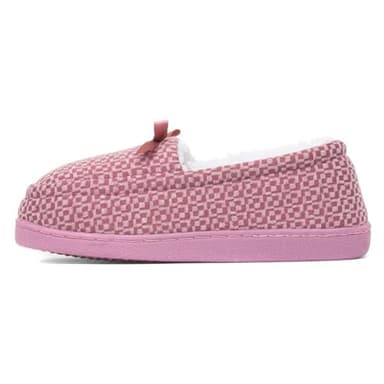 The Slipper Company Carmine Womens Pink Moccasin - Size 6 UK - Pink