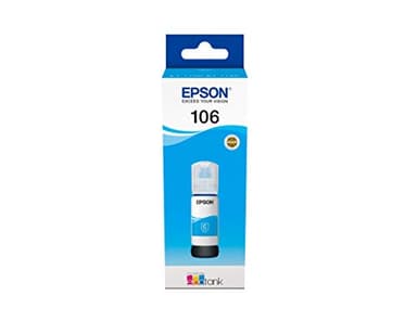 Epson EcoTank 106 Cyan Genuine Ink Bottle