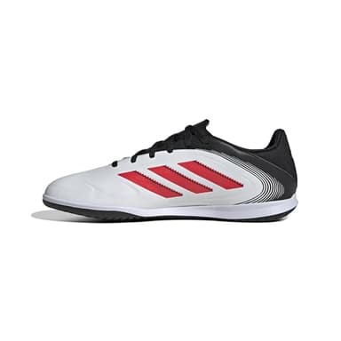 adidas Unisex COPA Pure III Club Indoor Football Boots, Cloud White/Lucid Red/Core Black, 9 UK