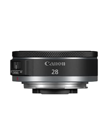 Canon RF Lens 28mm F2.8 STM - Wide-Angle Focal Length Full-Frame Prime, Pancake Camera Lens for Landscape, Travel & Street Photography | Canon EOS R System Compatible Camera Lens