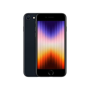 Apple iPhone SE 3rd Gen, 64GB, Midnight (Renewed)