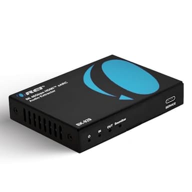 OREI eARC 8K Audio Extractor for Monitors, Extract Dolby Atmos to Convert Sound bar 4K @ 120hz 18G HDMI 2.0 ARC Support HDCP 2.2 Perfect for 8K Monitors, CEC, Dolby Vision, HDR10 Support Sonos Bose