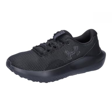 Under Armour Surge 4 Running Shoes Womens Triple Black 5 (38.5)