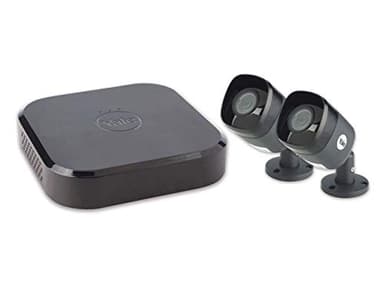 Yale SV-4C-2ABFX Kit-HD1080, 2 Camera, 4 Channel, 1TB Harddrive, Black, Smart Home CCTV