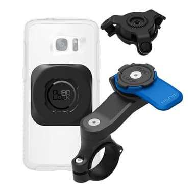 Quad Lock Motorcycle Handlebar Phone Mount Kit with Vibration Dampener and MAG Universal Adaptor