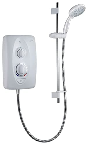Mira Sprint White Gloss Effect Electric Shower, 9.5 kW 1.1788.568