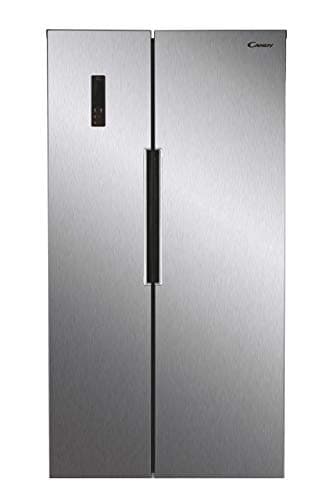 CANDY CHSBSV5172XKN Freestanding American Fridge Freezer, Total No Frost, 472L Total Capacity, 177cm High, 90cm Wide, Stainless Steel