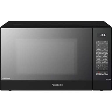 Panasonic PA4600 NN-ST46KBBPQ Microwave, Black, 18/8 Stainless Steel, 1000 W, 32 liters (H)31.0 x (W)52.5 x (D)38.8