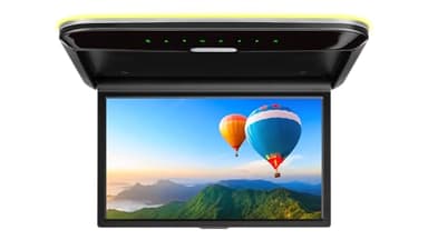 XTRONS® 14 Inch 16:9 Ultra-thin FHD Digital TFT Screen 1080P Video Car Overhead Player Roof Mounted Monitor, HDMI Port 1366x768 Full High Definition (CM140HD)