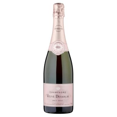 Veuve Devanlay Brut Rose Champagne, 750ml