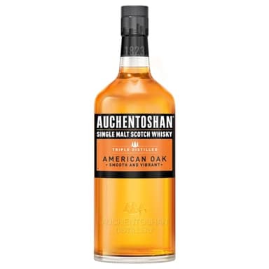 Auchentoshan American Oak | Scotch | Lowland | Single Malt Whisky | Smooth and Vanilla | Oak Cask Matured | 40 Percent ABV | 70 cl