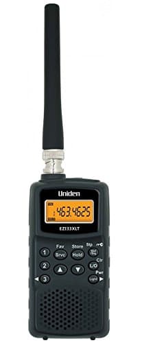 Uniden EZI-33 XLT Air band Radio Radio Scanner, Black