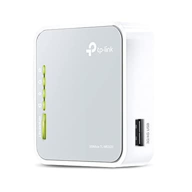 TP-Link 150 Mbps Portable 3G/4G Wi-Fi Travel Router (Support 3G/4G Router Mode/Access Point Mode/Client Mode, No Configuration Required, UK Plug (Archer MR3020))