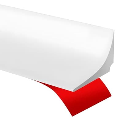 3M Shower Tray Sealing Strip, Bath Sink Edging Edge Seal Trim, Silicone Shower Tray Sealing Strip, Wet Room Threshold Floor Water Barrier Retaining Strip, Bathroom Sealant for Wet and Dry Pedal