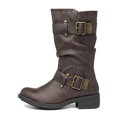Rocket Dog Women's Trumble Biker Boots, Brown (Brown Galaxy), 5 UK 38 EU