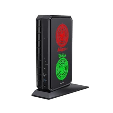AtomMan G7 PT MINI PC Barebone with AMD Ryzen 9 7945HX, 16C/32T,8 GB GDDR6 AMD Radeon RX 7600M XT Mini Gaming PC, HDMI2.1/DP2.0/USB-C,WiFi7,BT5.4,2.5G LAN,2xPCIe4.0&PCIe5.0 SSD slots