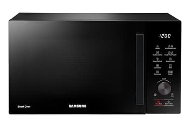 Samsung Sensor Cook MC28A5127AK/E3 28L Combi Microwave Oven, Black Glass