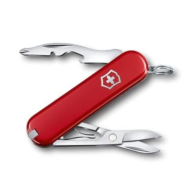 Victorinox, Jetsetter, Swiss Army Pocket Knife, Small, Multi Tool, Camping, 7 Functions, Bottle opener, Phillips screwdriver 0/1, magnetic, Scissors