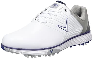 Callaway M574 Chev Mulligan S Men's Golf Shoes, White Navy, 10.5 UK