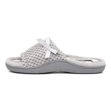 The Slipper Company Womens Mule Slipper in Grey - Size 5 UK - Grey