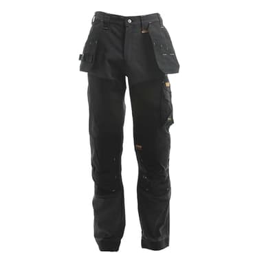 DEWALT Memphis Stretch Trouser 32W 29L Black/Grey