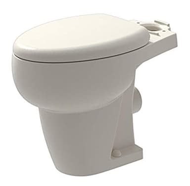 Bathroom Anywhere Macerating Elongated Toilet Bowl, Bisque