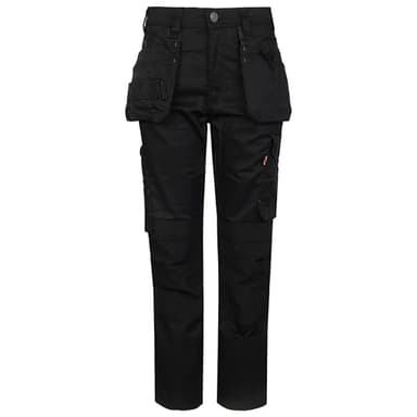 TuffStuff Mens Work Trouser 715 Proflex, Black, 32W