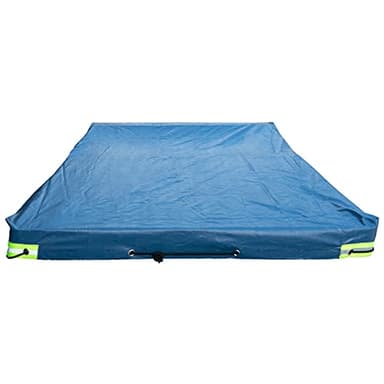 Car Trailer Cover Outdoor Travel Camper Windproof Dustproof Waterproof Protection Tarp Canopy Anti UV Sunshade Tarpaulin Ground Tent