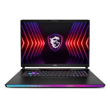 MSI Raider 17" 16:10 QHD+ 240Hz Gaming Laptop - (Intel Core i9-14900HX, NVIDIA GeForce RTX 4070, 32GB RAM, 1TB SSD, Windows 11 Home) - Core Black