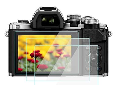 Komet EM10 IV Screen Protector Compatible for Olympus em10iv iii ii/E-PL9 E-PL8 E-PL7 Camera, Anti-Scrach Anti-Bubble Ultra-Clear 9H Tempered Glass (3 Pack)