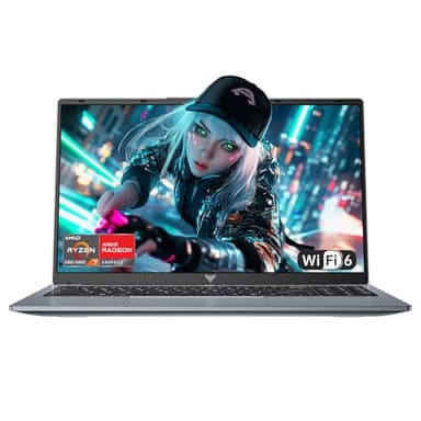 ACEMAGIC 15.6" FHD Laptop with AMD Ryzen 7 5700U (Processor up to 4.3GHz) 8 Core - 16GB RAM DDR4 512GB SSD Laptops Computer, HD Display, HDMI, BT5.0,3*USB3.2,Type-C,Dual Speakers,65W Adapter, WiFi 6.0